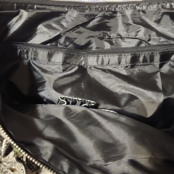 Like New: Python Faux Leather Zippered Bag - Picture 7 of 9